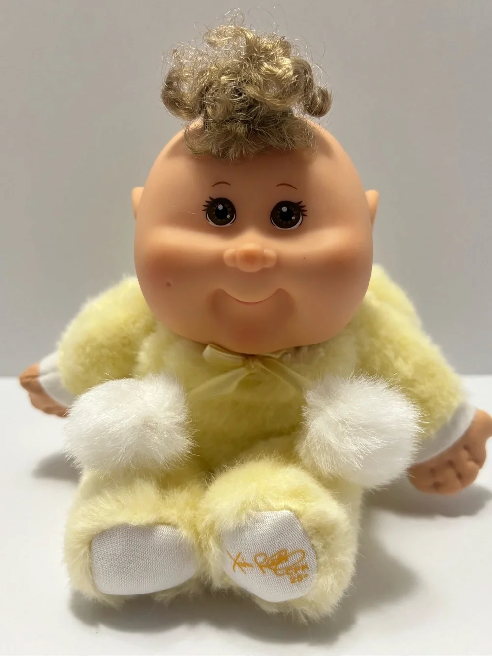 Cabbage Patch Kids Doll 25th Anniversary Snugglies Bear Xavier Roberts EUC